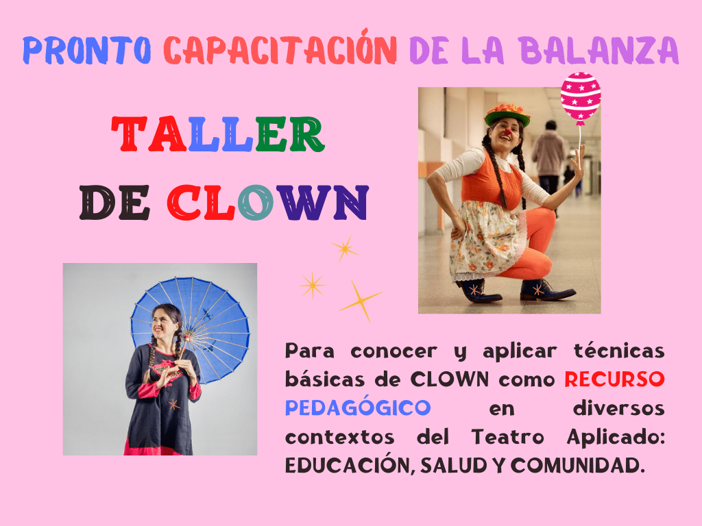 Taller de clown online La Balanza