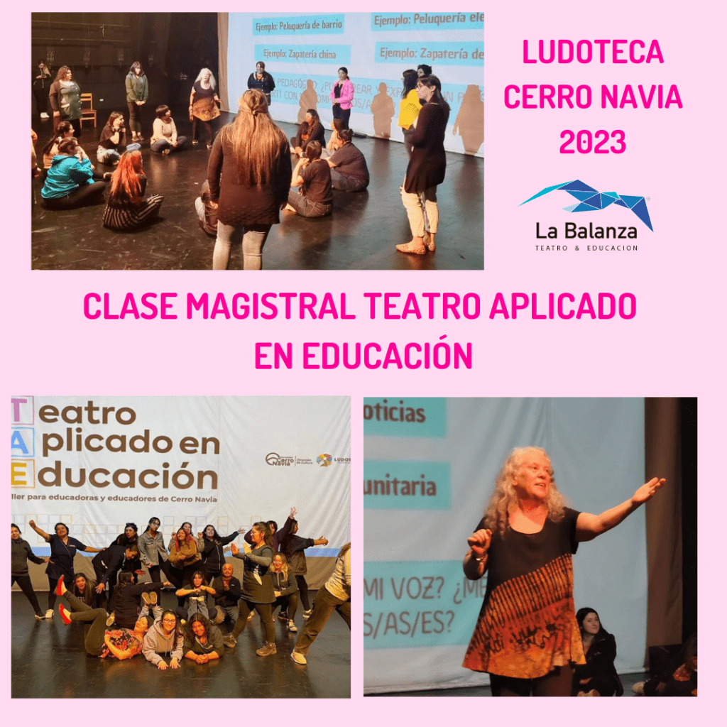 Clase Magistral: Teatro Aplicado, Ludoteca Cerro Navia 2023